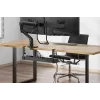 Bandeja para cables Neomounts ADS07-121BL diseño con clip universal negro