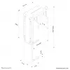 Neomounts CPU-D100SILVER soporte para CPU - máx. 30 kg - universal