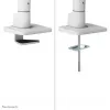 Neomounts DS70S-950WH1 brazo para monitor 17-49 inch - muelle de gas - fijación superior a mesa - tope de 180°