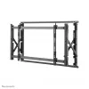 Soporte de pared para vídeo Neomounts LED-VW1750Schwarz — pantalla individual, compatible con 32 inch–55 inch, máx. 35 kg, VESA 200x200–600x400, negro