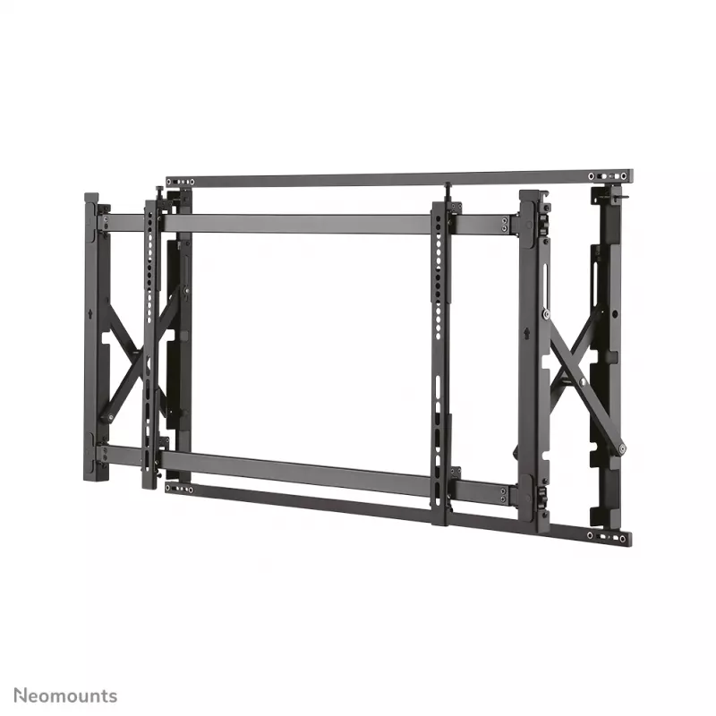 Soporte de pared para vídeo Neomounts LED-VW1750Schwarz — pantalla individual, compatible con 32 inch–55 inch, máx. 35 kg, VESA 200x200–600x400, negro