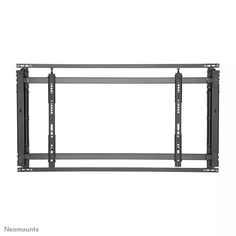 Soporte de pared para vídeo Neomounts LED-VW1750Schwarz — pantalla individual, compatible con 32 inch–55 inch, máx. 35 kg, VESA 200x200–600x400, negro