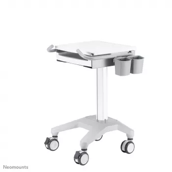 Carro multimedia Neomounts MED-M200 aluminio blanco 1080 mm