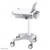 Carro multimedia Neomounts MED-M200 aluminio blanco 1080 mm