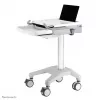 Carro multimedia Neomounts MED-M200 aluminio blanco 1080 mm
