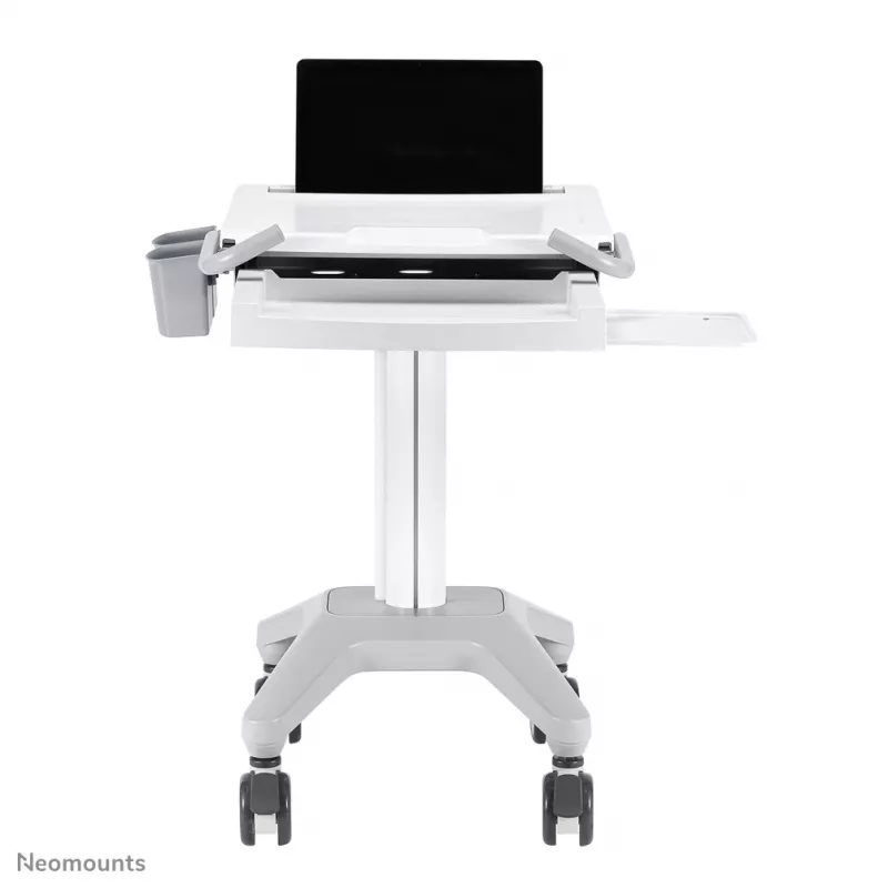 Carro multimedia Neomounts MED-M200 aluminio blanco 1080 mm