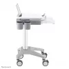 Carro multimedia Neomounts MED-M200 aluminio blanco 1080 mm