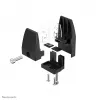 Set de abrazaderas de mesa Neomounts NS-CLMP40Schwarz (2 uds.) - máx. 5 kg