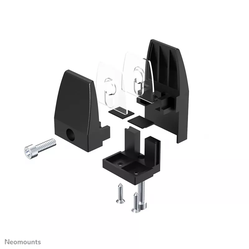 Set de abrazaderas de mesa Neomounts NS-CLMP40Schwarz (2 uds.) - máx. 5 kg