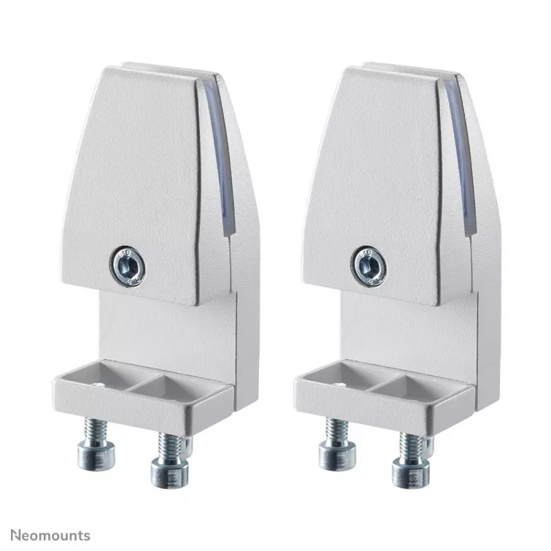 Set de abrazaderas de mesa Neomounts NS-CLMP40WHITE (2 uds.) - máx. 5 kg