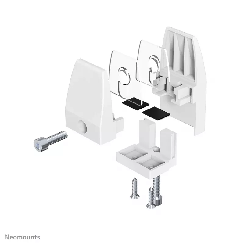 Set de abrazaderas de mesa Neomounts NS-CLMP40WHITE (2 uds.) - máx. 5 kg
