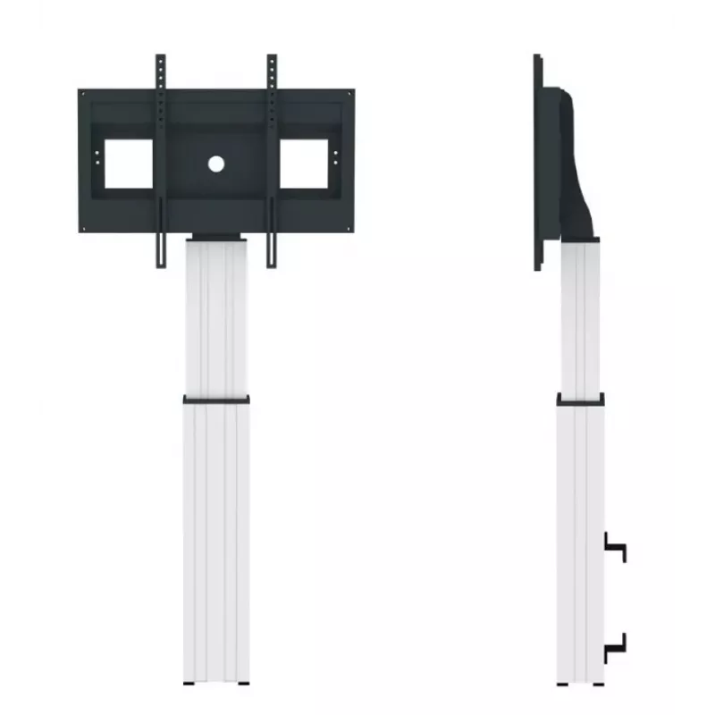 Neomounts PLASMA-W2500SILVER soporte motorizado de suelo/pared, 106,7–254 cm (42–100 pulgadas), máx. 150 kg, VESA de 200x200 a 800x600, plateado