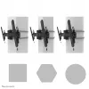 Soporte de columna para TV Neomounts WL35S-910BL16 40-75