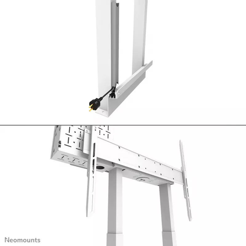 Soporte de pared motorizado Neomounts WL55-875WH1 110 kg 55-100