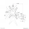 Soporte de pared para monitor/TV Neomounts WL70-550BL14 40-55