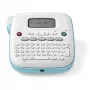 Impresora de etiquetas Brother PT-N20 — transferencia térmica, 180×180 DPI, ancho máx. 12 mm, velocidad de impresión 12 mm/s, LCD, blanco/azul
