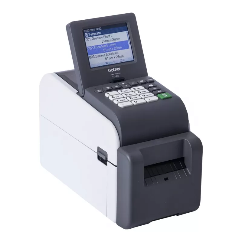 Impresora de etiquetas Brother TD-2320DSA300 térmica directa 300 x 300 DPI 152 mm/s con cable Ethernet LAN