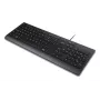 Teclado Lenovo 4Y41R64666 hogar/oficina USB finlandés, sueco negro