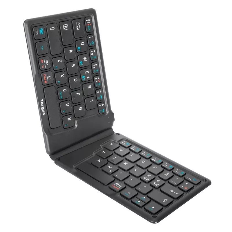 Mini teclado Bluetooth TARGUS AKF003NO QWERTY nórdico negro universal