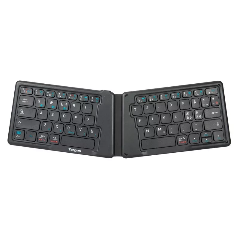 Mini teclado Bluetooth TARGUS AKF003NO QWERTY nórdico negro universal
