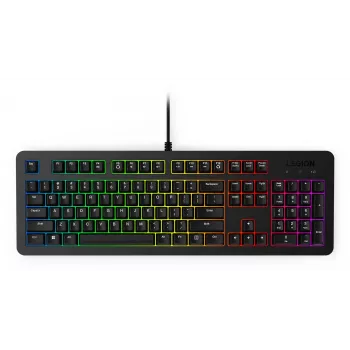 Lenovo Legion K310 RGB teclado gaming, USB, distribución inglés EE. UU., negro, de membrana