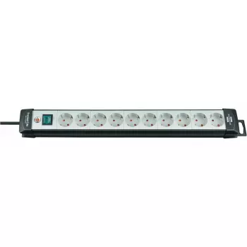 Alargador de corriente Brennenstuhl 1951500100 3m 10 tomas AC negro gris