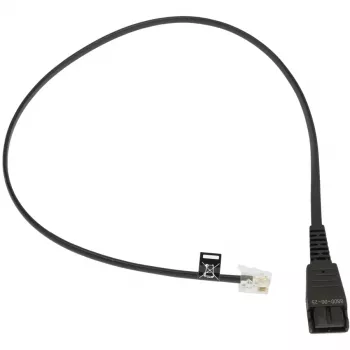 Cable telefónico Jabra 8800-00-25 0,5 m negro