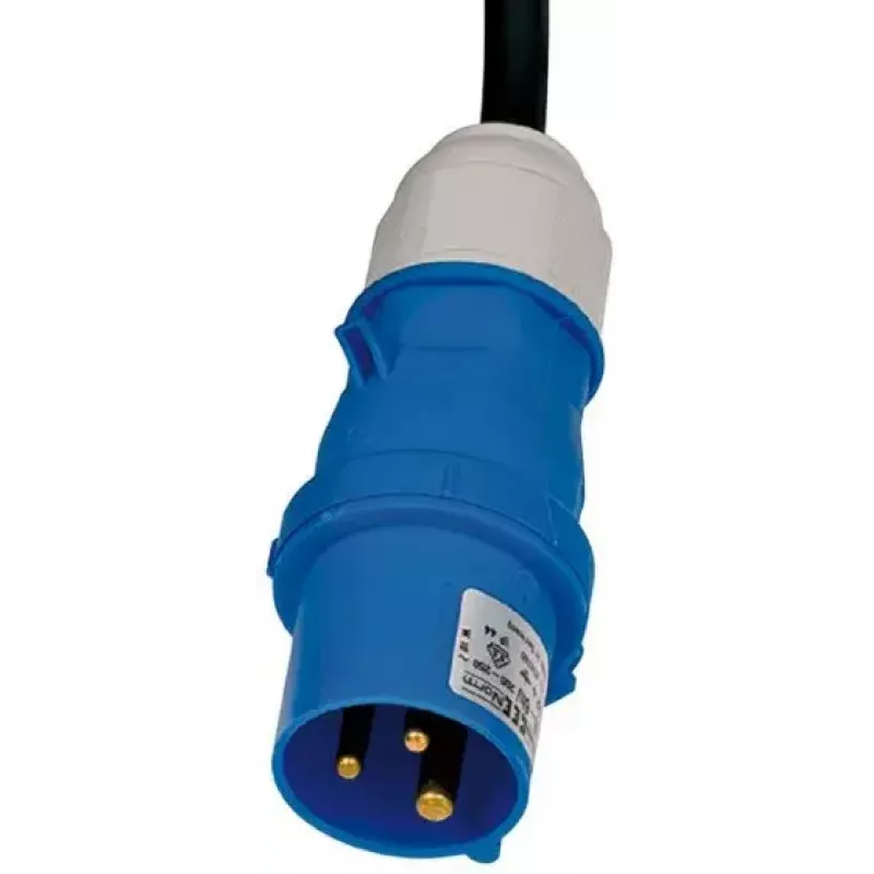 Alargador de corriente Brennenstuhl 1167650110 10m 1 toma AC para exterior Negro Azul