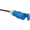 Alargador de corriente Brennenstuhl 1167650110 10m 1 toma AC para exterior Negro Azul