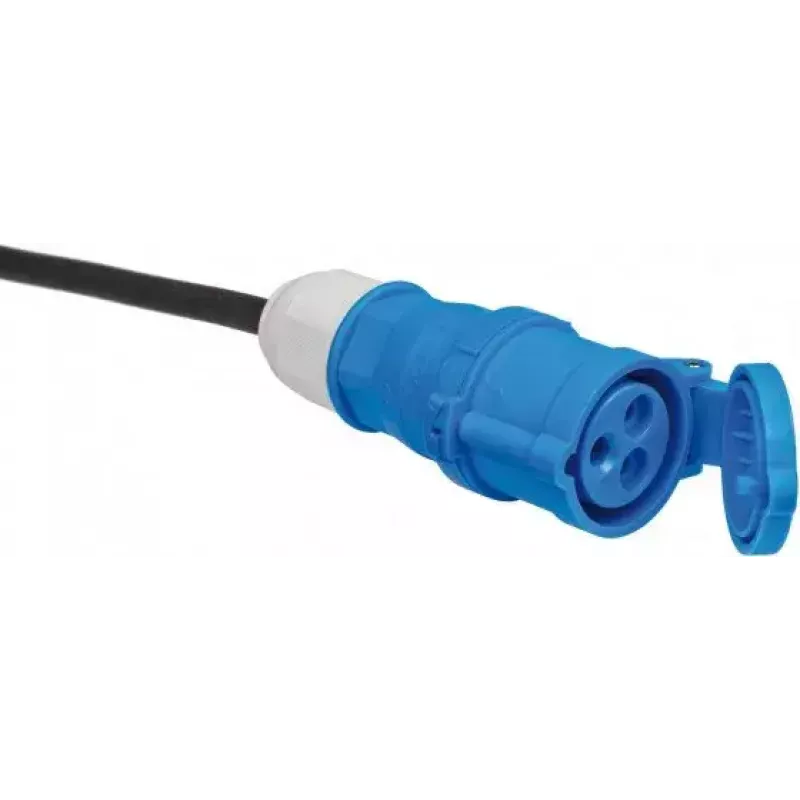 Alargador de corriente Brennenstuhl 1167650110 10m 1 toma AC para exterior Negro Azul
