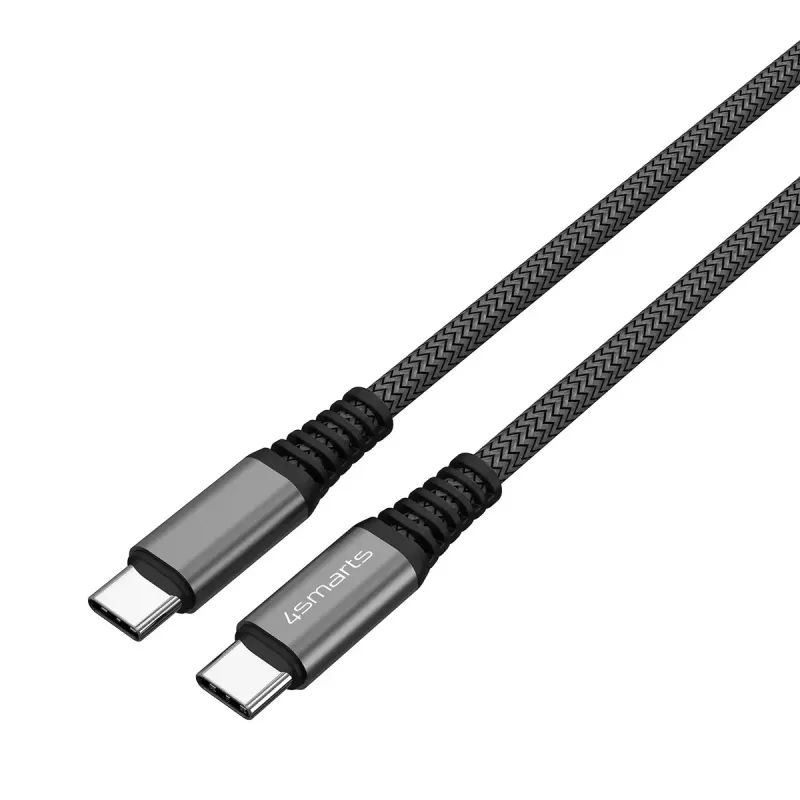 Cable USB 4smarts 456267 3 m USB-C Negro 0,48 Gbit/s