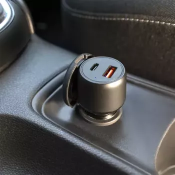 Cargador de coche 4smarts VoltRoad Ultimate para portátiles, smartphones y tablets con función de carga rápida
