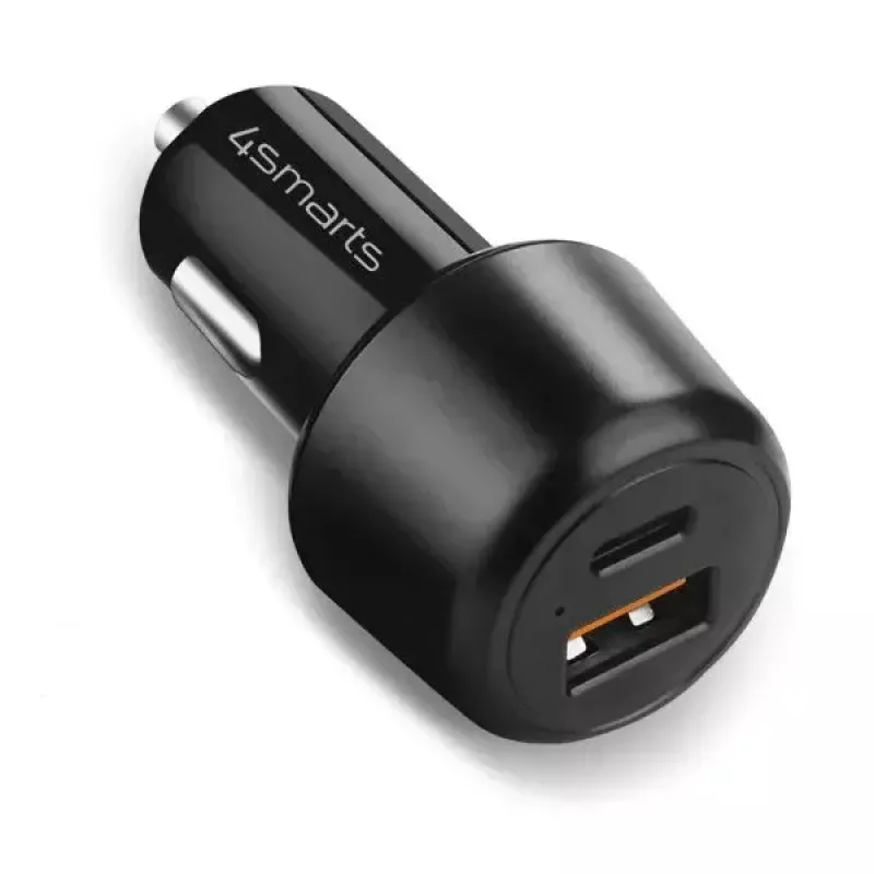 Cargador de coche 4smarts VoltRoad Ultimate para portátiles, smartphones y tablets con función de carga rápida