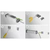 Alargador de corriente Brennenstuhl 1391010601 5m 6 tomas AC para interior Negro Plata