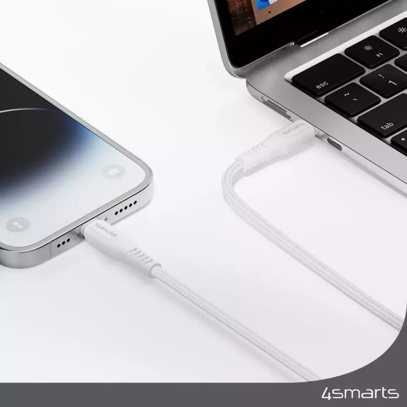 Cable Lightning 4smarts 465592 1,5 m USB-C a Lightning