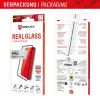 Displex Full Cover protector de pantalla de cristal (10H) para Apple iPhone 15/15 Pro, marco de montaje Eco, Full Cover