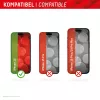 Displex protector de pantalla + funda para Apple iPhone 15, marco de montaje Eco, resistente a arañazos