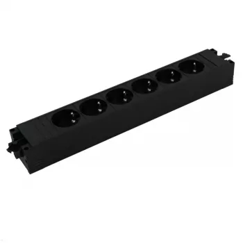Bachmann STEP BASE regleta de 6 tomas GST18 6 tomas de corriente 250V 16A