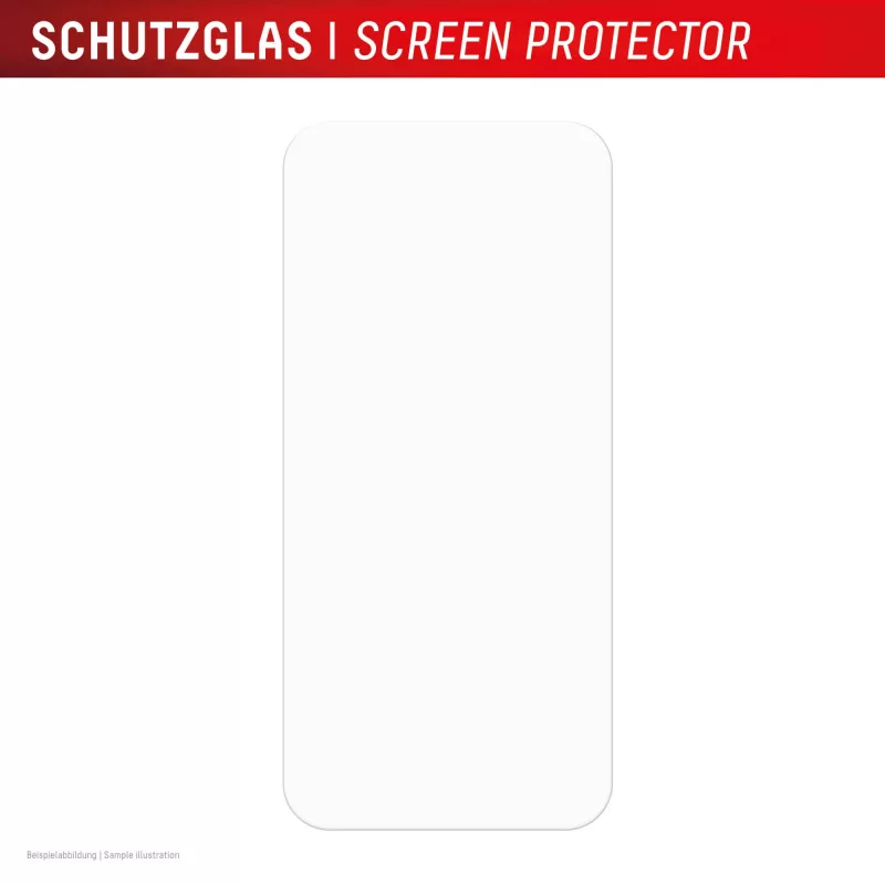 Protector de pantalla Displex + funda para Apple iPhone 16, marco de montaje Eco, resistente a arañazos