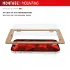 Protector de pantalla Displex + funda para Apple iPhone 16 Pro, marco de montaje Eco, resistente a arañazos