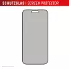 Protector de pantalla con filtro de privacidad Displex (10H) para Apple iPhone 16 Plus, marco de montaje Eco, filtro de privacidad