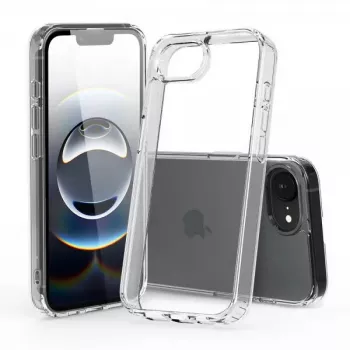 Funda Nevox 2496 funda para iPhone 16e 15,5 cm transparente