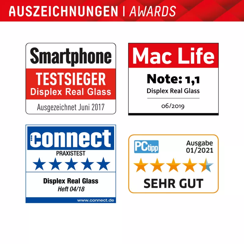 Protector de pantalla Displex + funda para Samsung Galaxy A55 5G, marco de montaje Eco, resistente a arañazos