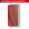 Protector de pantalla con filtro de privacidad Displex (10H) para Samsung Galaxy S25 Edge, marco de montaje Eco, filtro de privacidad