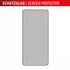 Protector de pantalla con filtro de privacidad Displex (10H) para Samsung Galaxy S25 Edge, marco de montaje Eco, filtro de privacidad
