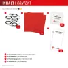 Displex Full Cover cristal para objetivo de cámara iPhone 16 Pro/16 Pro Max, 10H, protección completa de cámara, montaje rápido, pack de 2