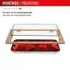 Displex Premium protector de pantalla (Full Cover, 10H) para Apple iPhone 17 Pro Max, marco de montaje Eco, Full Cover