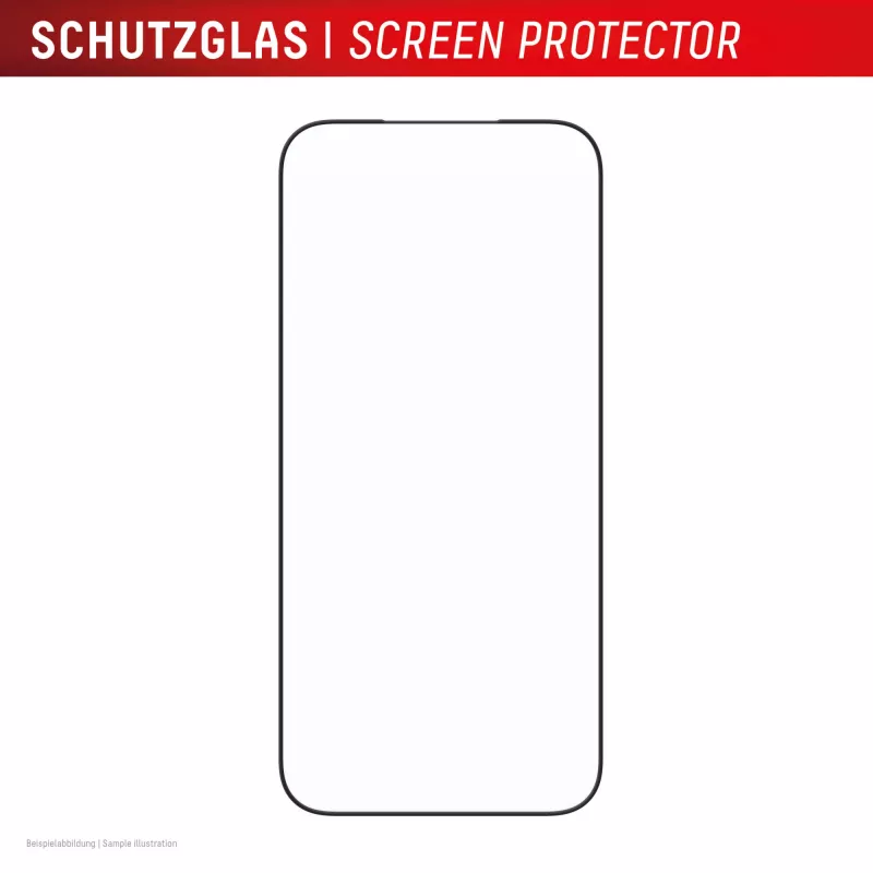 Displex Premium protector de pantalla (Full Cover, 10H) para Apple iPhone 17 Pro Max, marco de montaje Eco, Full Cover