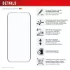 Lámina protectora Displex Premium (cobertura total, 10H) para Apple iPhone Air, marco de montaje Eco, cobertura total