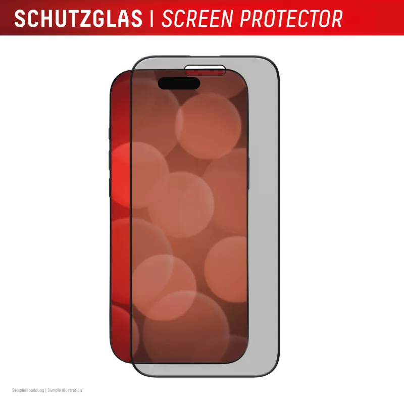 Protector de pantalla de privacidad Displex (10H) para Apple iPhone Air, marco de montaje Eco, filtro de privacidad